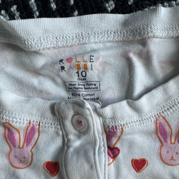 Roller Rabbit kids pajamas size 10 - Picture 2 of 2